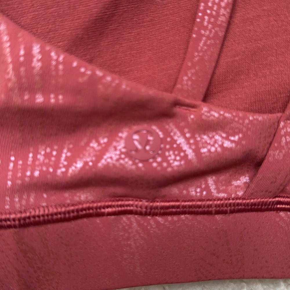 Lululemon Energy Patterned Bra, Size 4 - image 3
